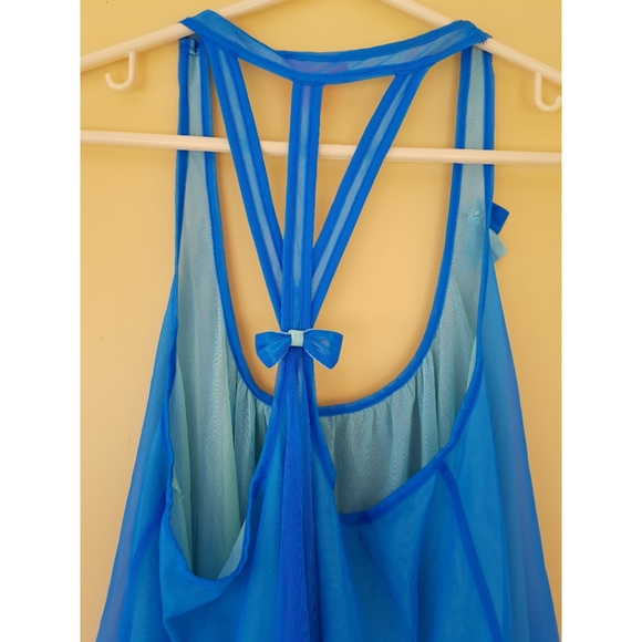 Betsey Johnson Tricot Babydoll Slip Nightie - Picture 10 of 13